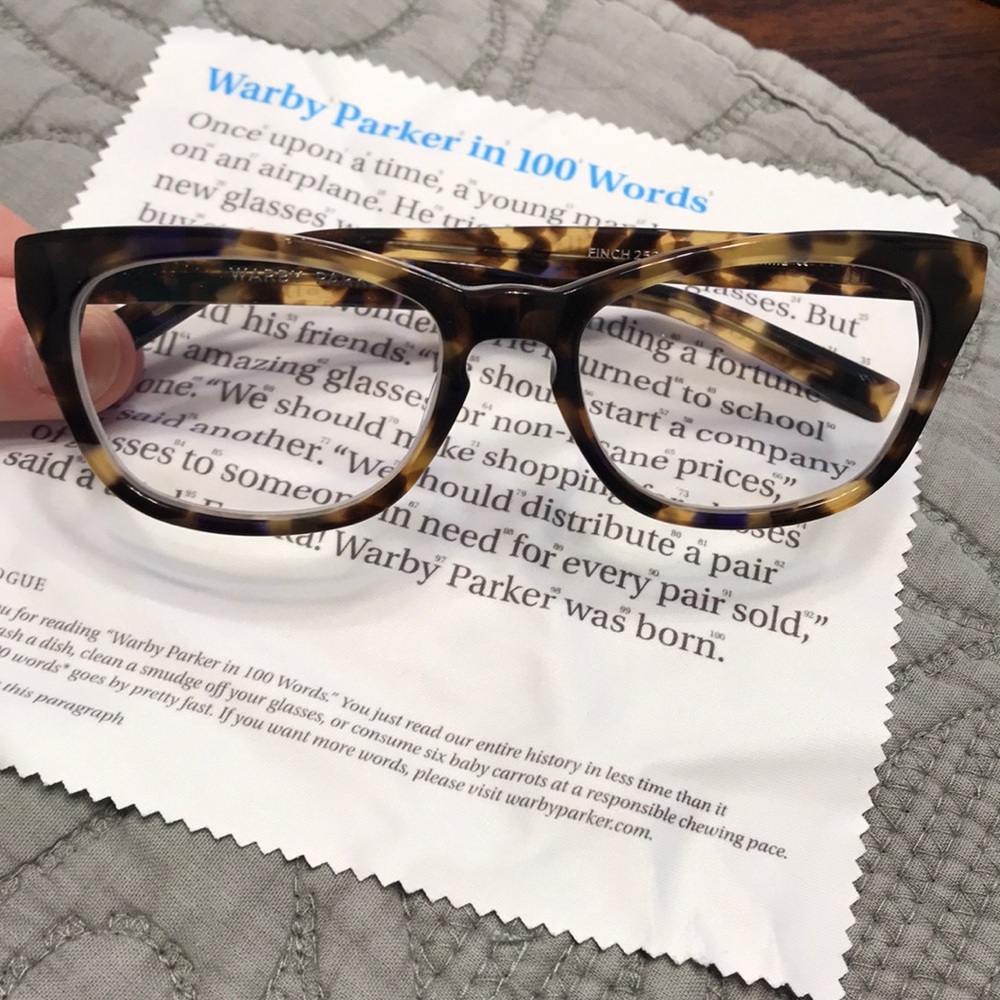 Warner Parker Finch Reading glasses/frames.